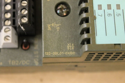 SIEMENS ET200B-32DO BLOCK/OUTPUT 6ES7 132-0BL01-0XB0 AND 6ES7 193-0CB10-0XA0 