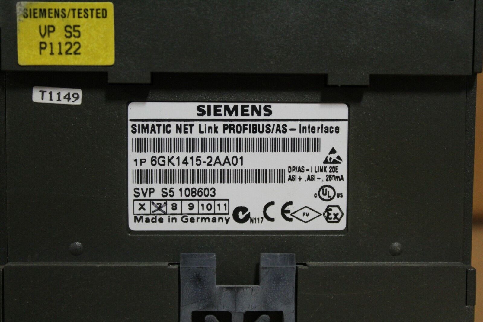 Siemens 6GK1415-2AA01 Interface Module 