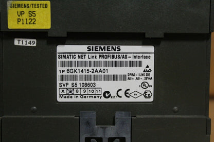Siemens 6GK1415-2AA01 Interface Module 