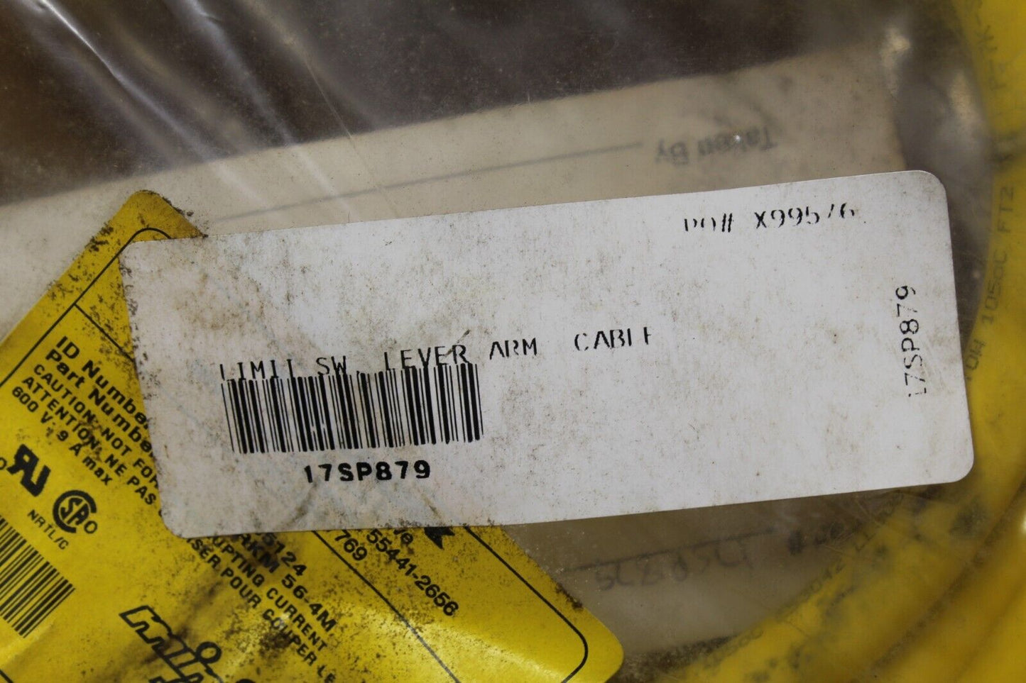 Turck P-7K-SC-261061-MSHA Single Ended Cordset