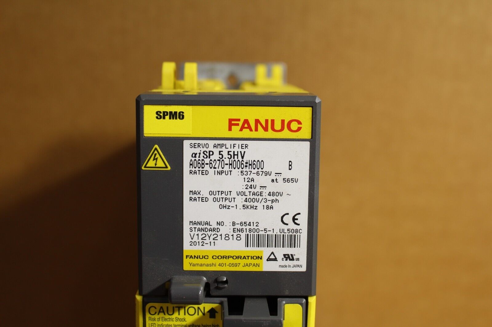 Fanuc A06B-6270-H006#H600 Servo Drive