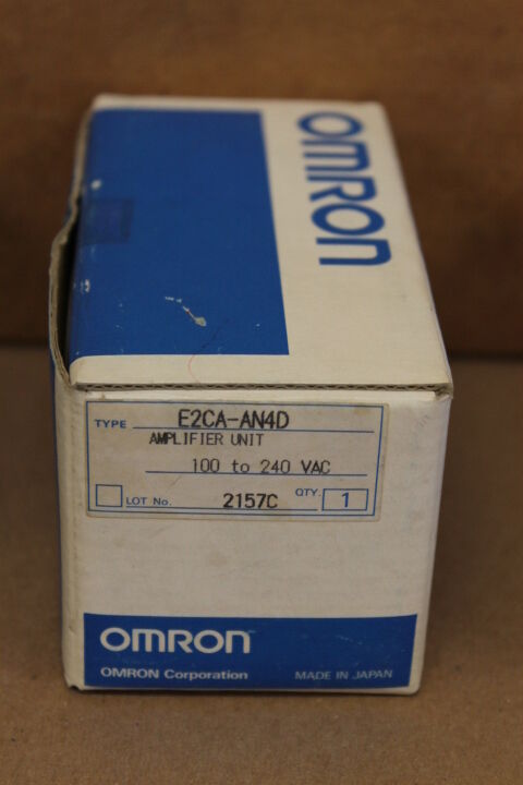 OMRON E2CA-AN4D AMPLIFIER
