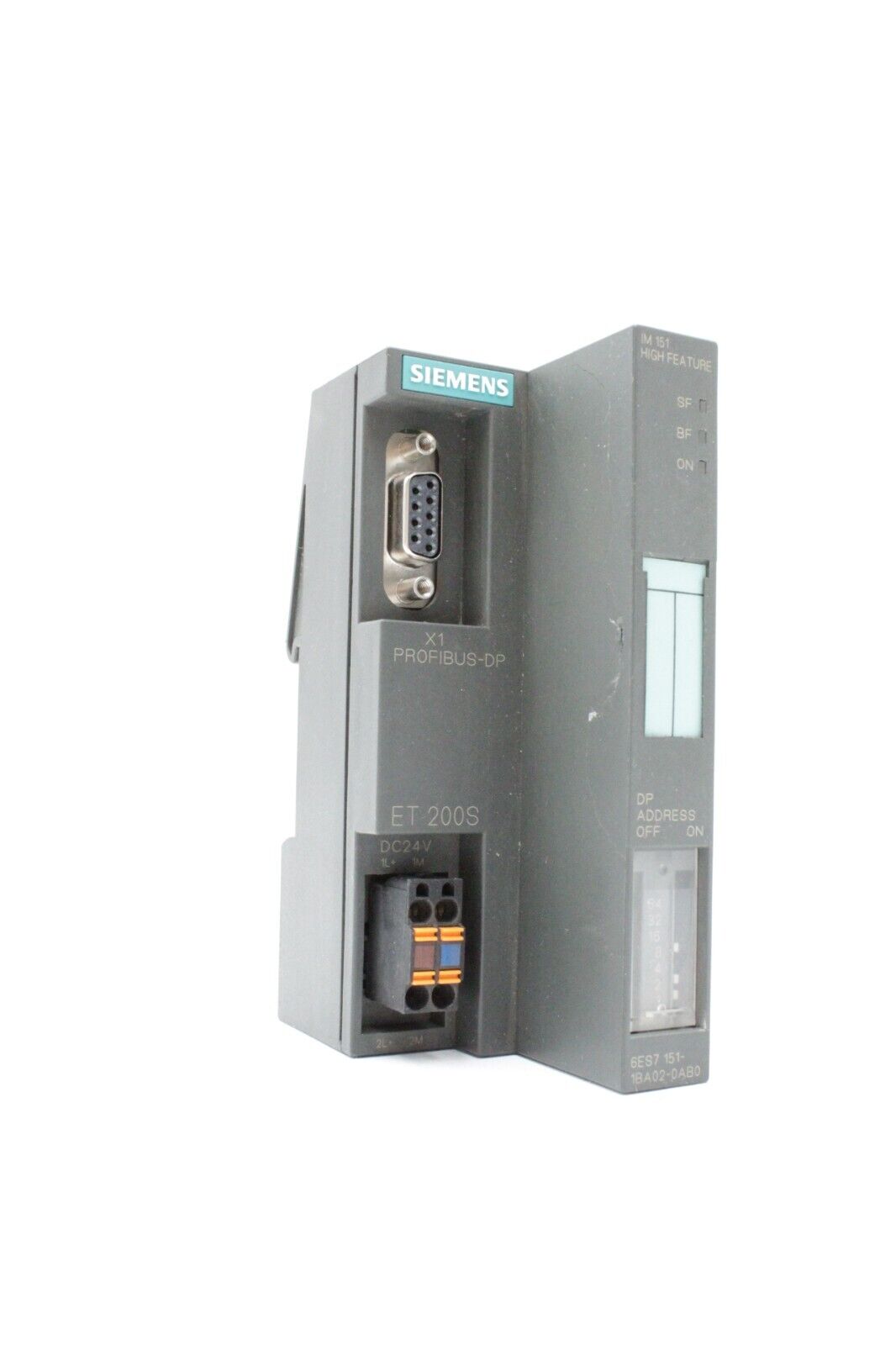 Siemens 6ES7 151-1BA02-0AB0 Simatic S7 Interface Module (Broken Housing)