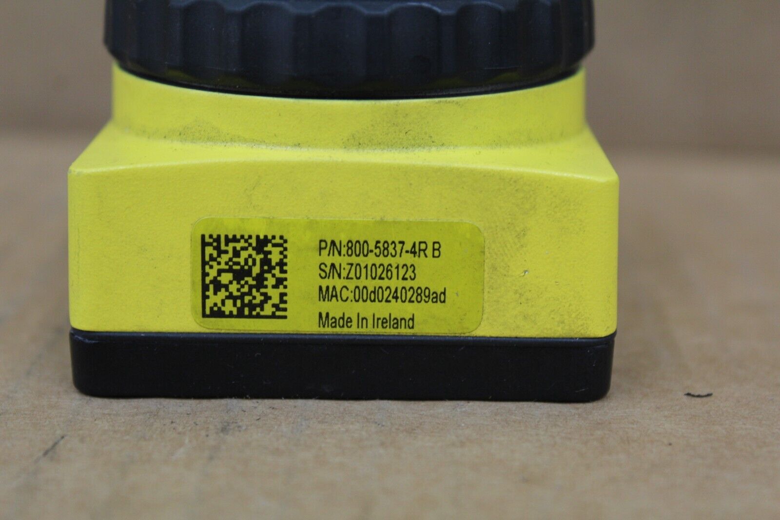 Cognex In-Sight 5400c Vision Camera 800-5837-4R w/ Tamron B200961