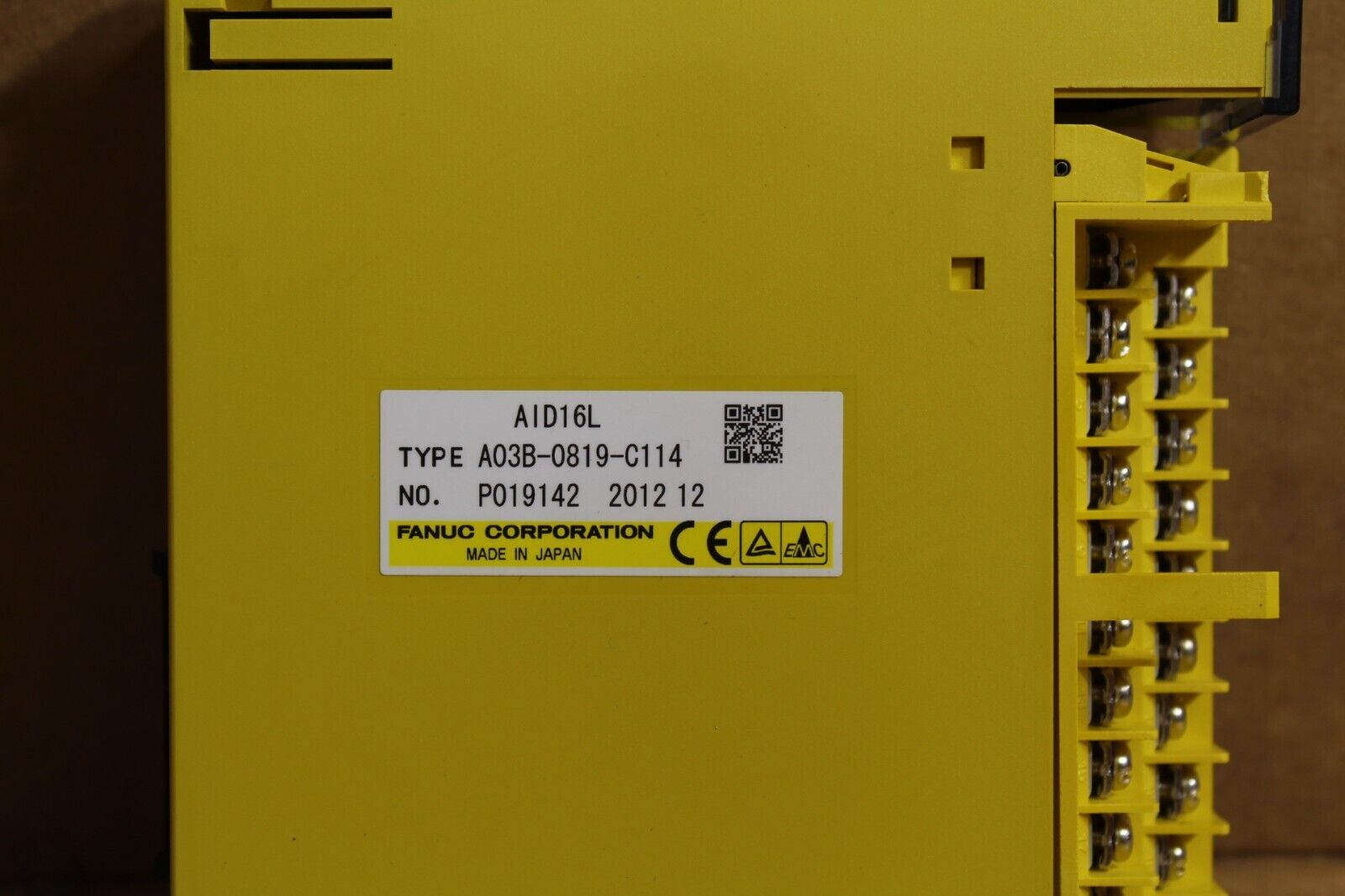 Fanuc A03B-0819-C114 PLC Module *No Cover