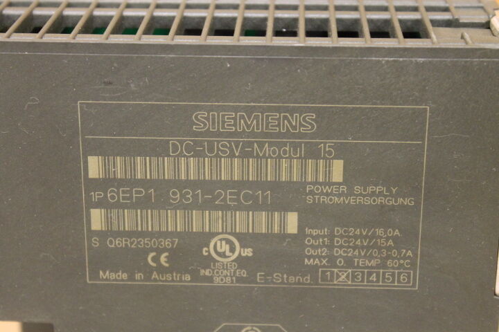 SIEMENS 6EP1 931-2EC11 INTERFACER