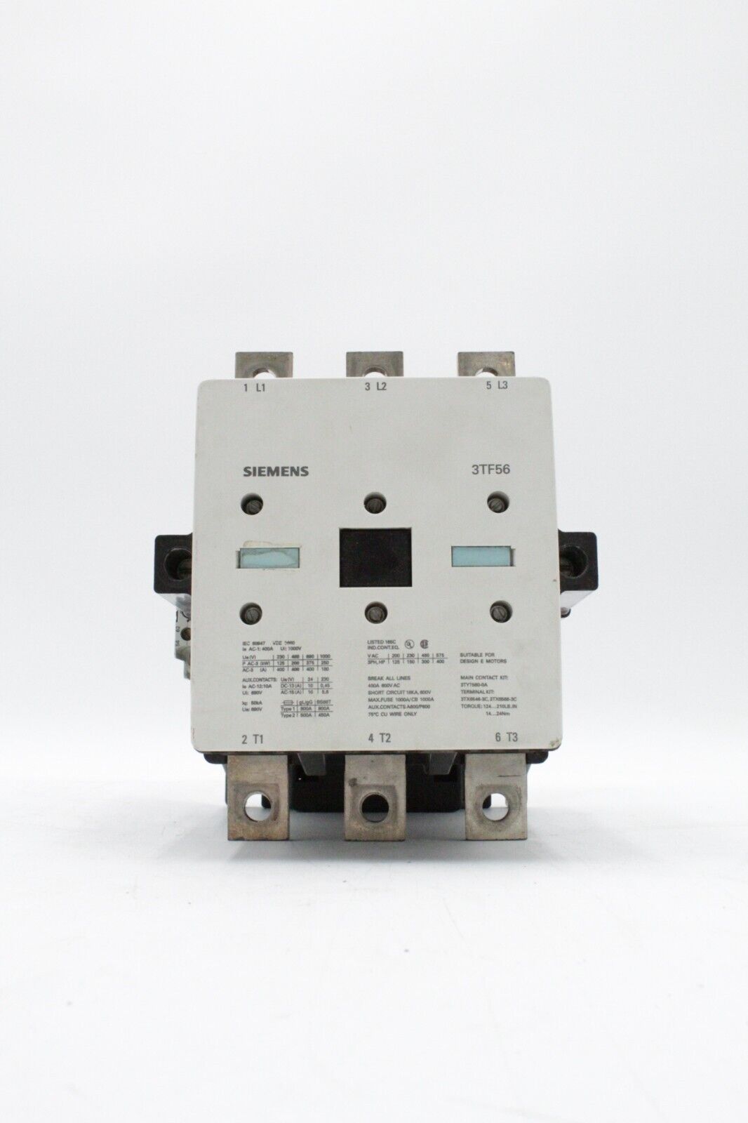 Siemens 3TF5622-0AK6 Contactor Control System