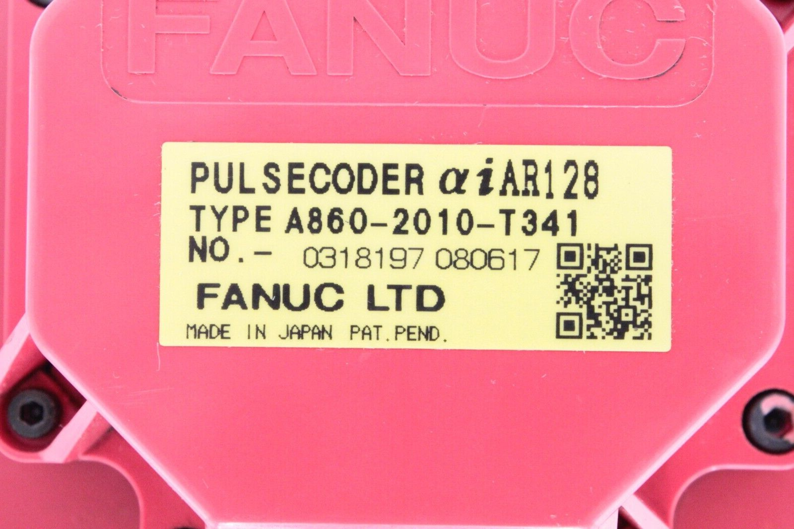 Fanuc A06B-0227-B105 Straight Shaft AC Servo Motor
