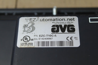 AVG Ez Automation EZ-T10C-E Touchscreen Operator Interface
