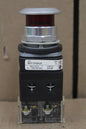 Allen Bradley 800T-FXQH2R Red Push Button