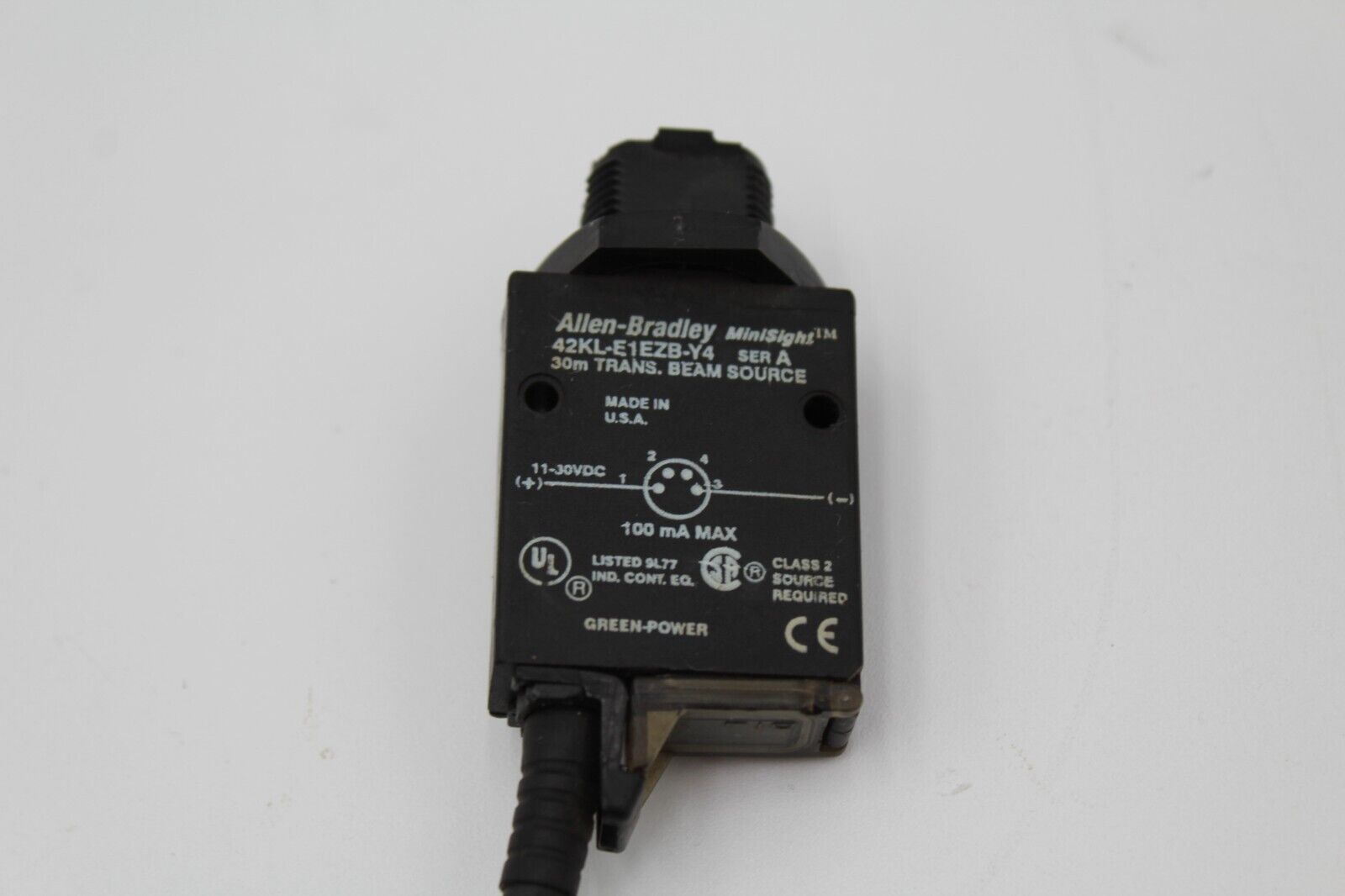 Allen-Bradley 42KL-E1EZB-Y4 MiniSight Trans. Beam Source