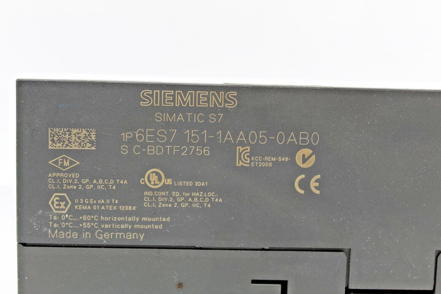 Siemens 6ES7 151-1AA05-0AB0 Simatic Interface Module