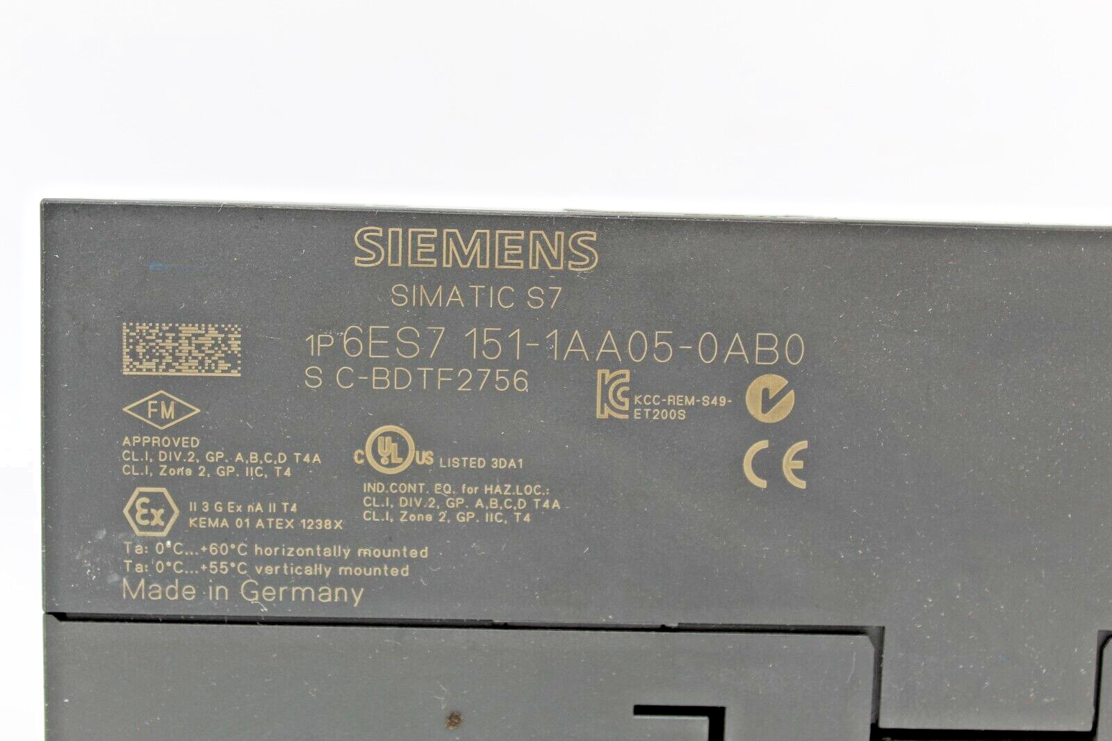 Siemens 6ES7 151-1AA05-0AB0 Simatic Interface Module