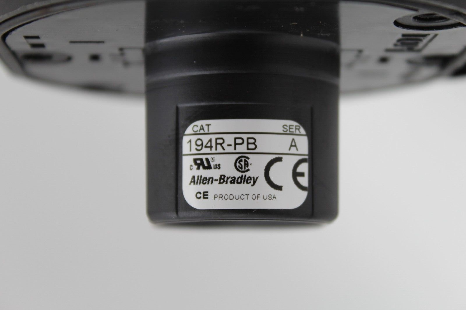 Allen-Bradley 194R-PB Black Operator Disconnect Handle