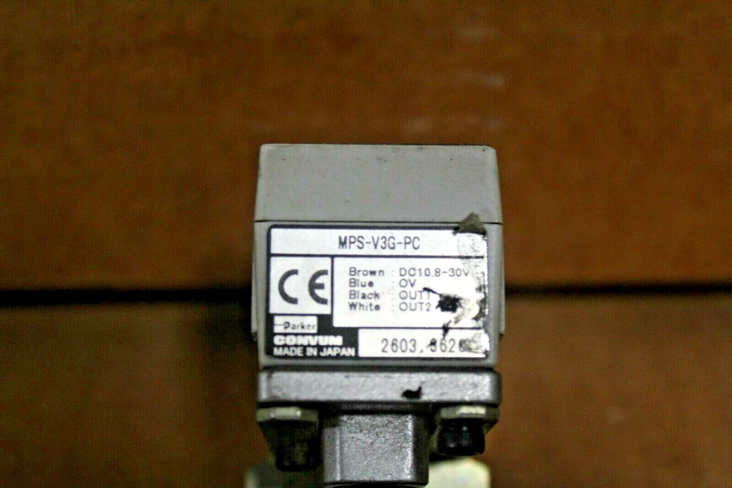 Parker Convum MPS-V3G-PC Pressure Sensor