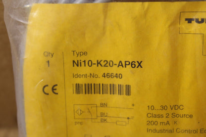 Turck Ni10-K20-AP6X Proximity Sensor