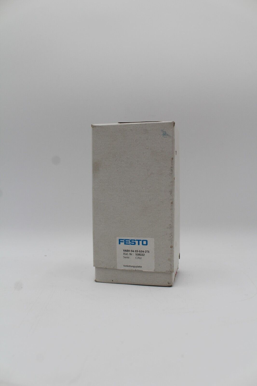 Festo VABV-S4-1S-G14-2T1 Pneumatic Manifold Base