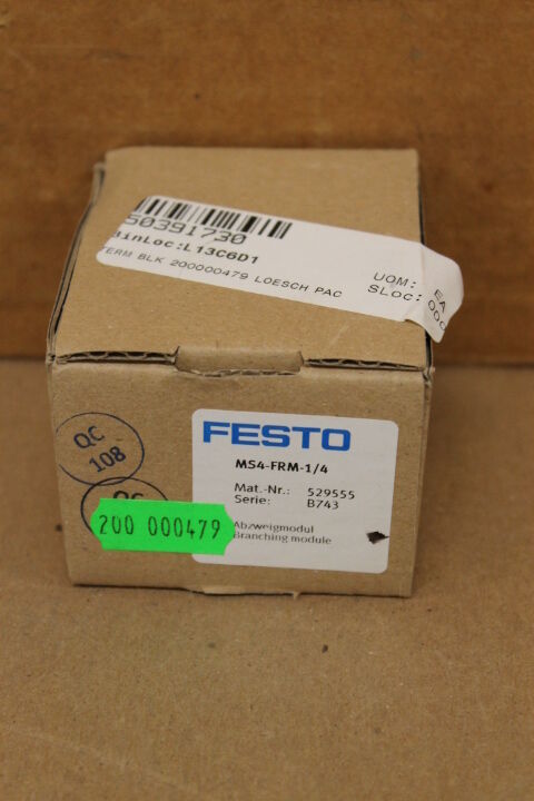 FESTO MS4-FRM-1/4 BRANCH MODULE