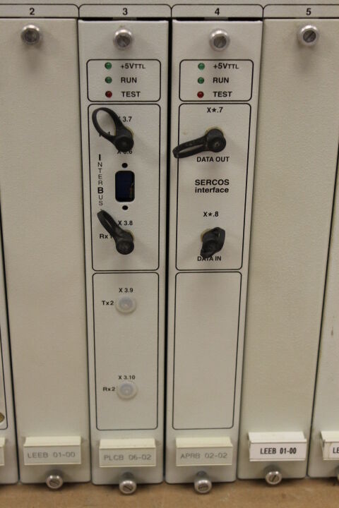 INDRAMAT MT-CNC-004-15VRS-NN W/ CPU, APBR, PLCB & BGRNTB POWER SUPPLY