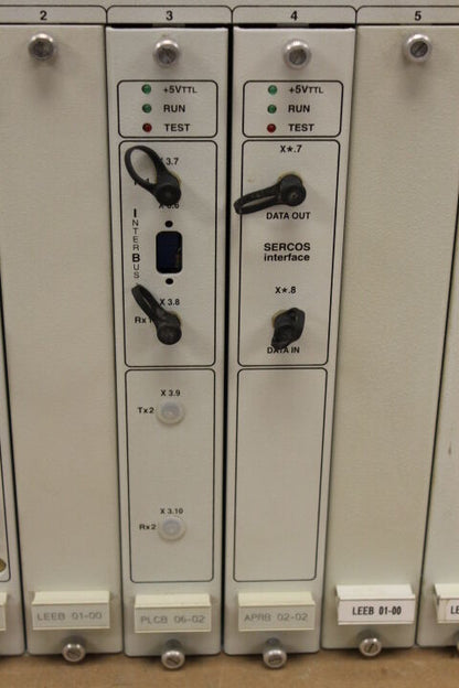 INDRAMAT MT-CNC-004-15VRS-NN W/ CPU, APBR, PLCB & BGRNTB POWER SUPPLY