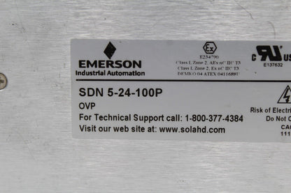 Emerson Sola SDN 5-24-100P Power Supply