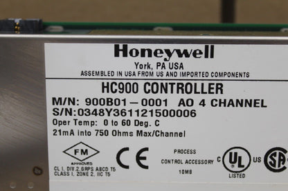 Honeywell 900B01-0001 Analog Output