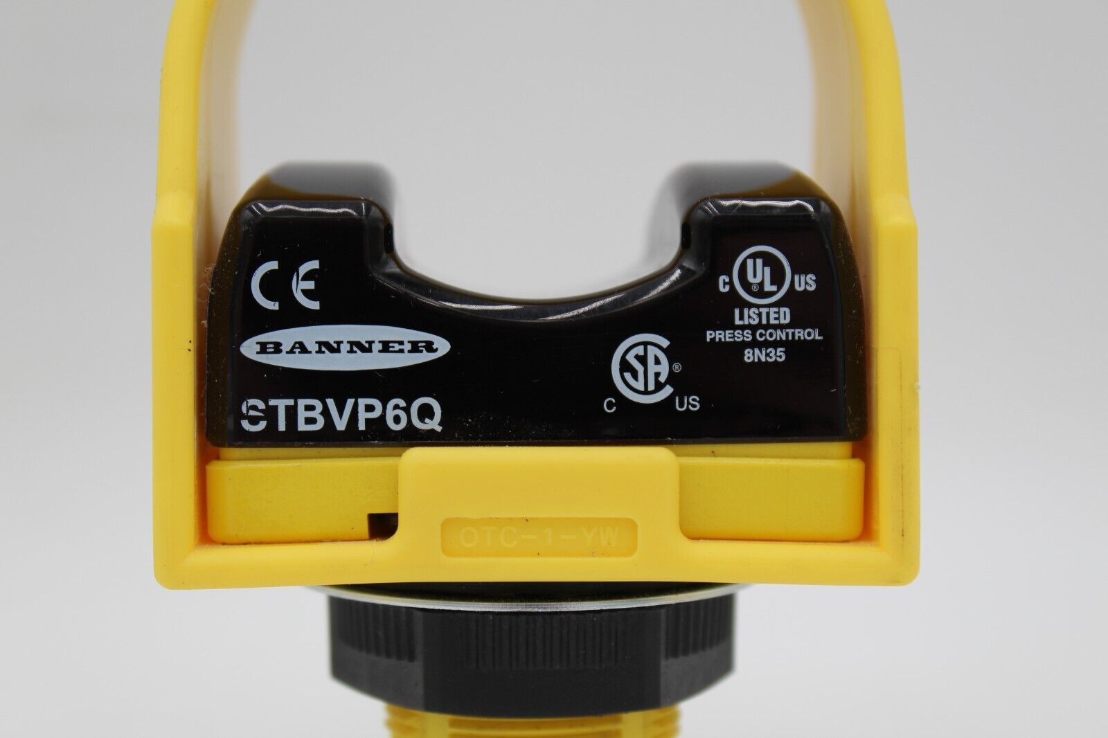 Banner STBVP6Q Optical Touch Button Sensor w/Guard