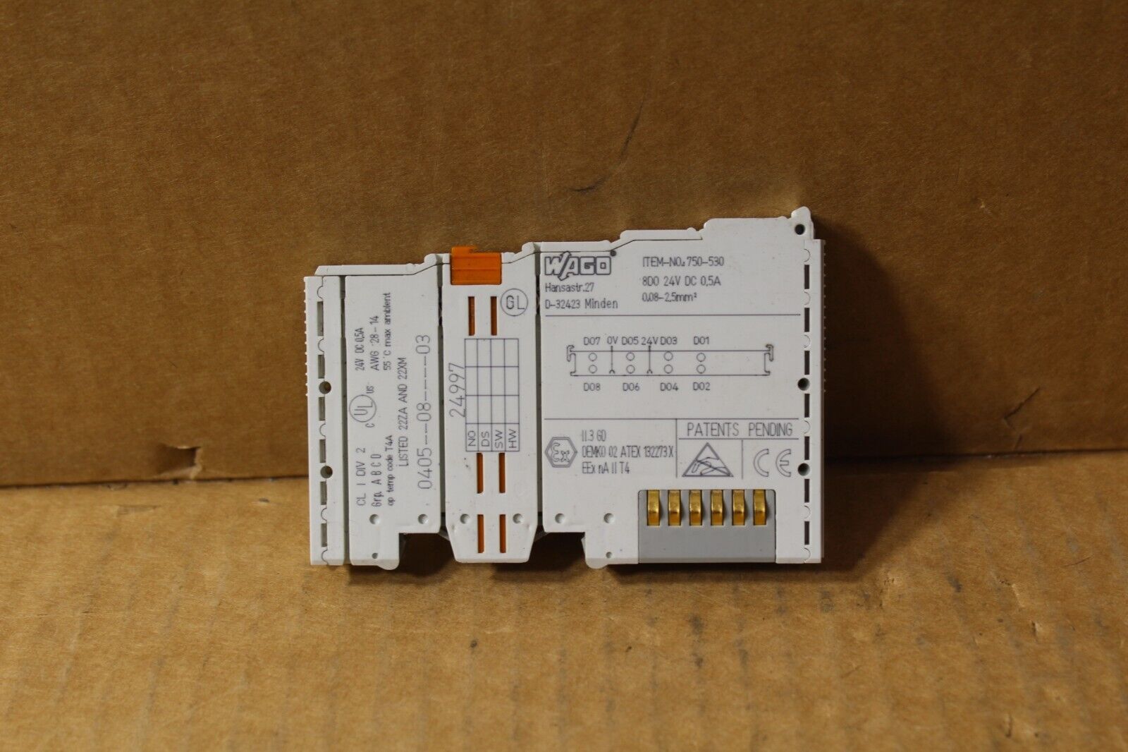 Wago 750-530 8 Channel Digital Output Module