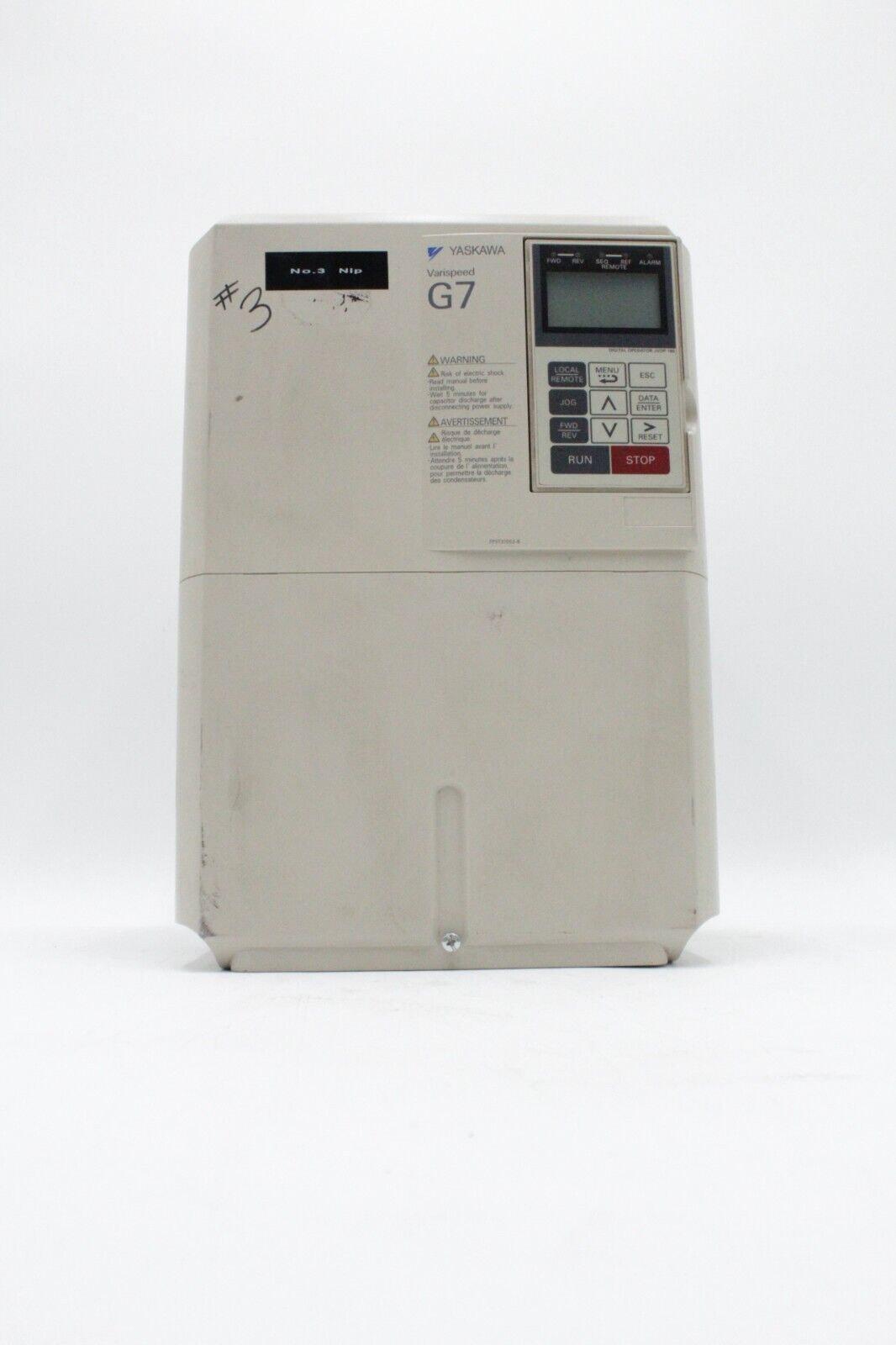 Yaskawa CIMR-G7U2015 G7 Standard Inverter Drive