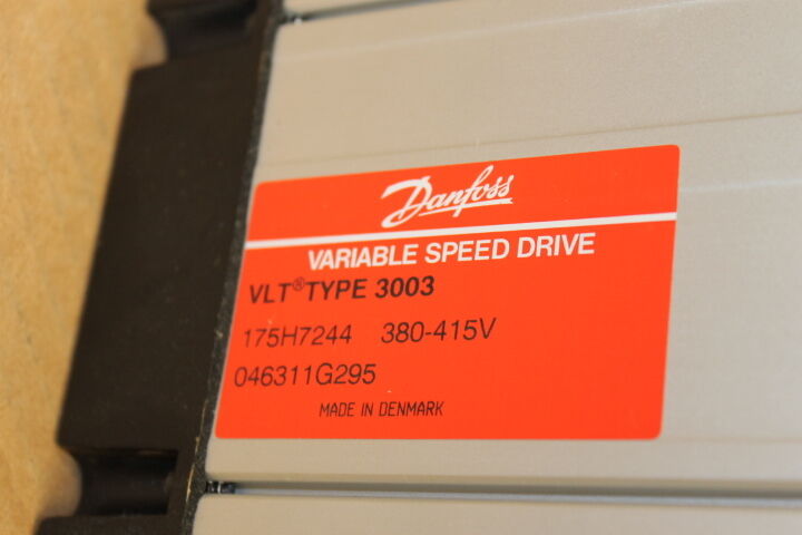 DANFOSS 175H7244 VLT 3003 VARIABLE SPEED DRIVE