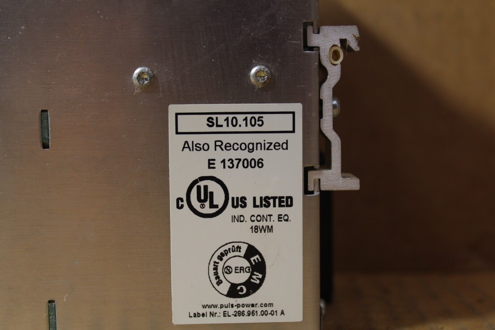 Puls SL10.105 Power Supply