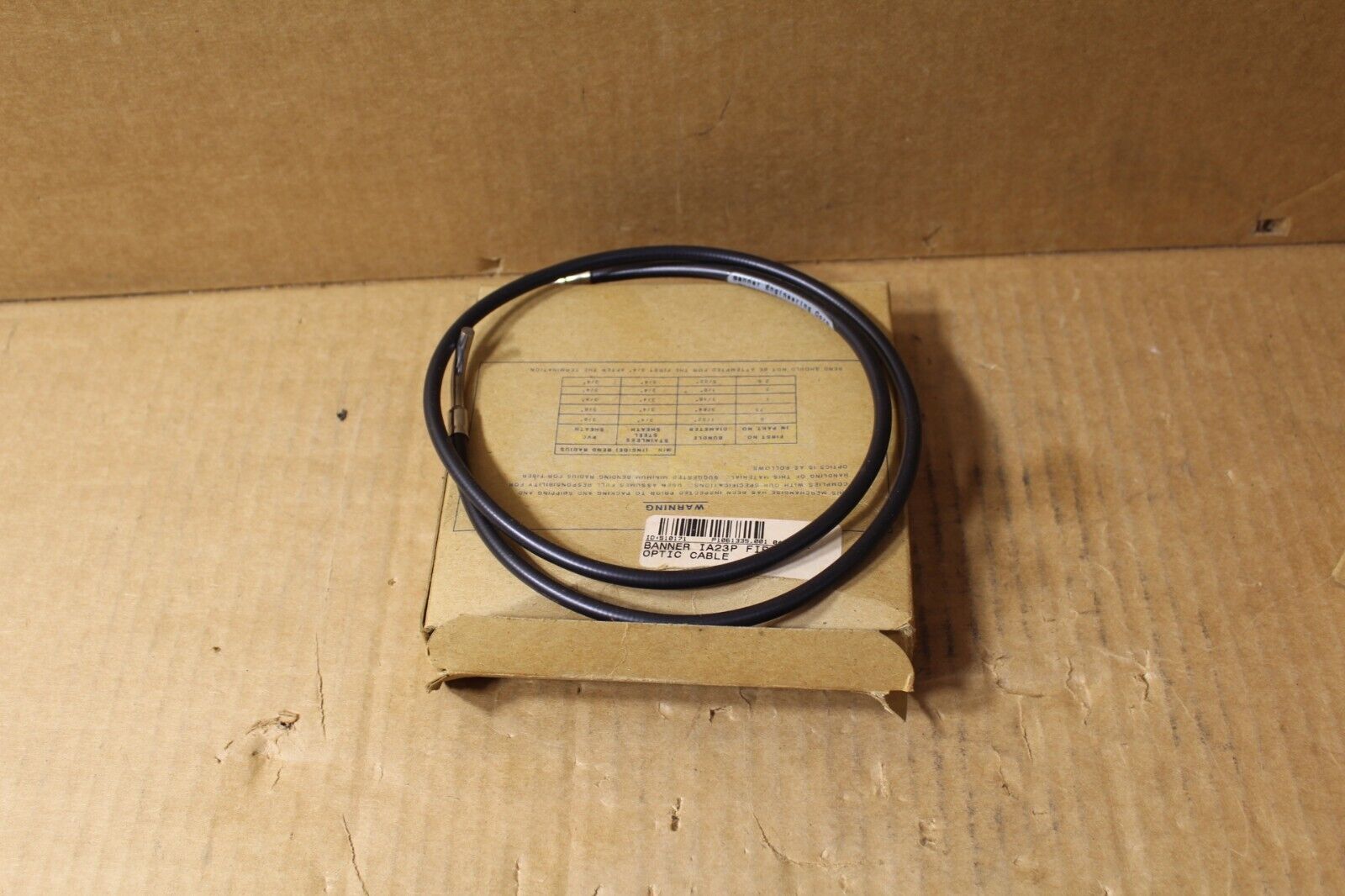 Banner IA23P Fiber Optic Sensor Cable