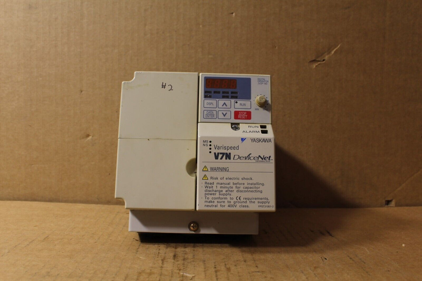 Yaskawa Electric CIMR-V7NU43P7 3-Phase DeviceNet Varispeed Drive