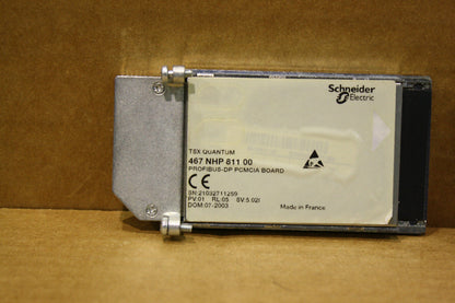 TELEMECANIQUE TSX QUANTUM 467 NHP 811 00 PROFIBUS DP PCMCIA BOARD