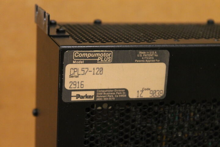 PARKER CPL57-120 COMPUMOTOR PLUS SERVO CONTROLLER