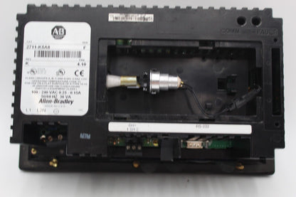 Allen Bradley 2711-K5A8 Ser. F PanelView 550 *no Back Cover + Tape Residue