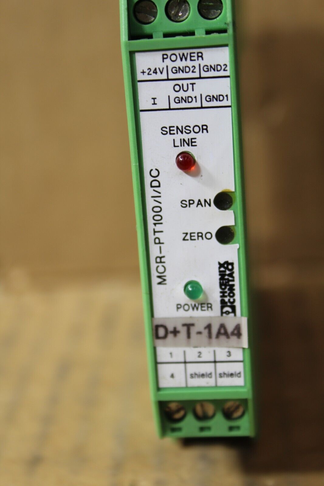 Phoenix Contact MCR-PT100/I/DC Converter