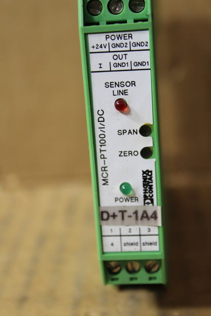 Phoenix Contact MCR-PT100/I/DC Converter
