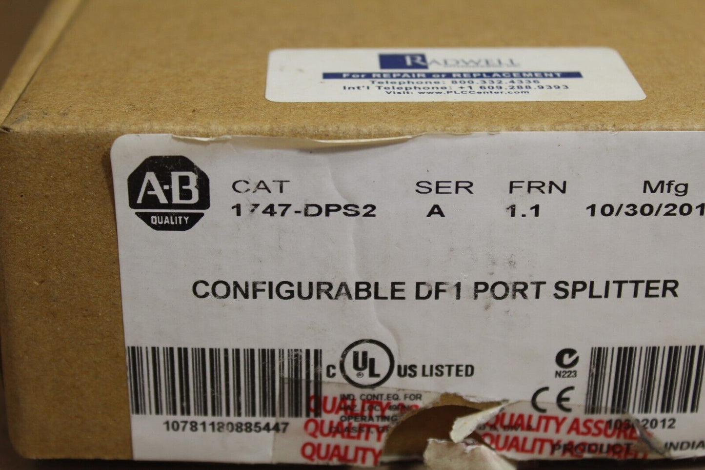 Allen Bradley 1747-DPS2 Port Splitter Rebuilt