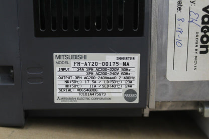 Mitsubishi FR-A720-00175-NA Inverter