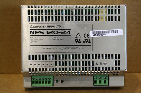 NEMIC-LAMBDA NES 120-24 POWER SUPPLY