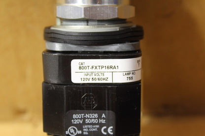 Allen-Bradley 800T-FXTP16RA1 Red Push Button