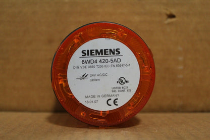 Siemens 8WD4420-5AD Orange Signal Light
