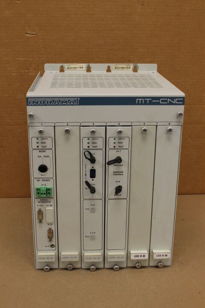 INDRAMAT MT-CNC-004-15VRS-NN W/ CPU, APBR, PLCB & BGRNTB POWER SUPPLY
