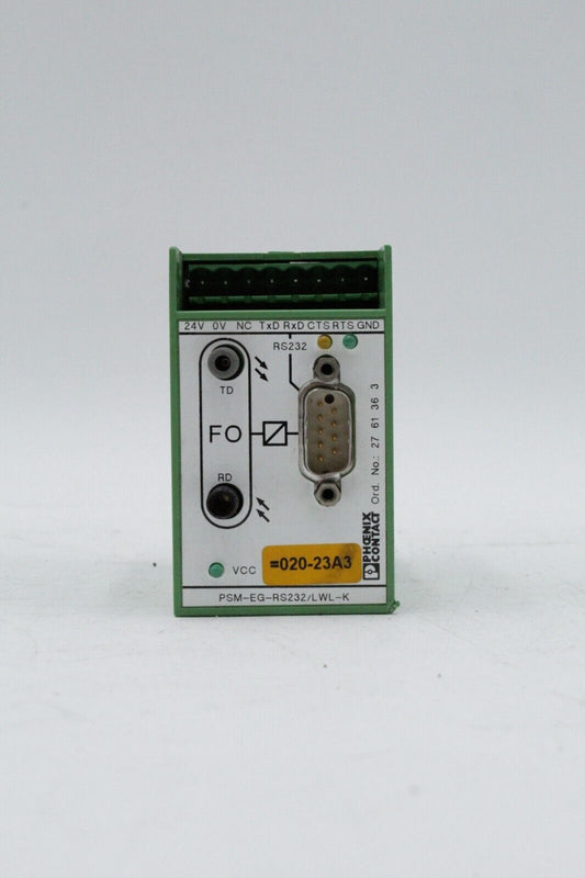 Phoenix Contact PSM-EG-RS232/LWL-K Interface Converter
