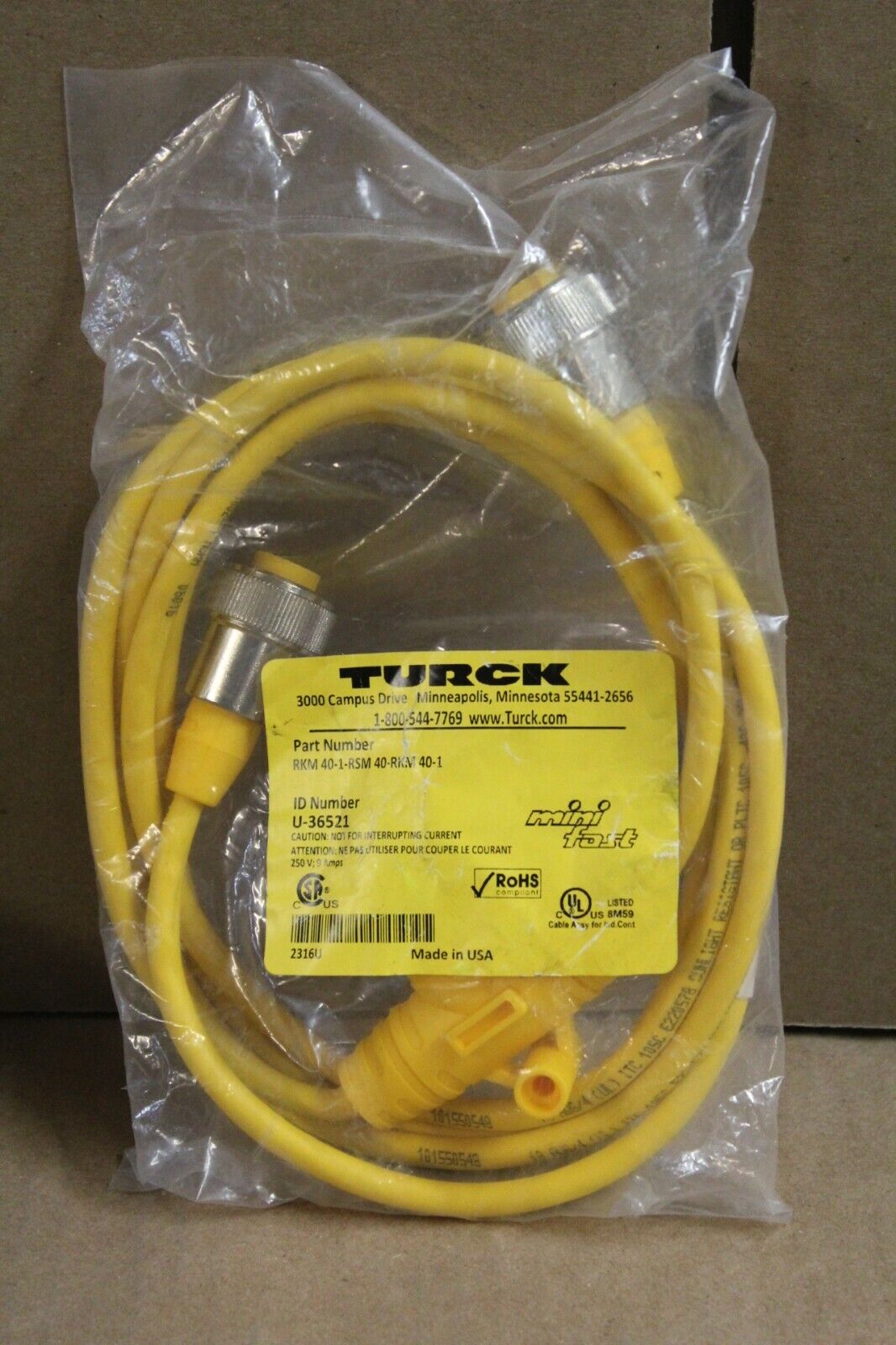 Turck RKM40-1-RSM