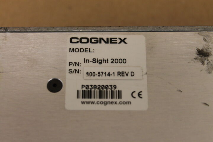 COGNEX 800-5714-1 REV. D IN-SIGHT 2000 CONTROLLER