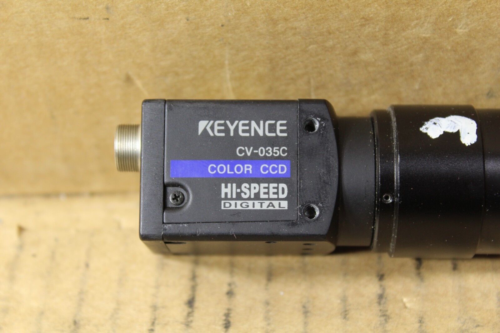 Keyence CV-035C Industrial Camera w/Lens