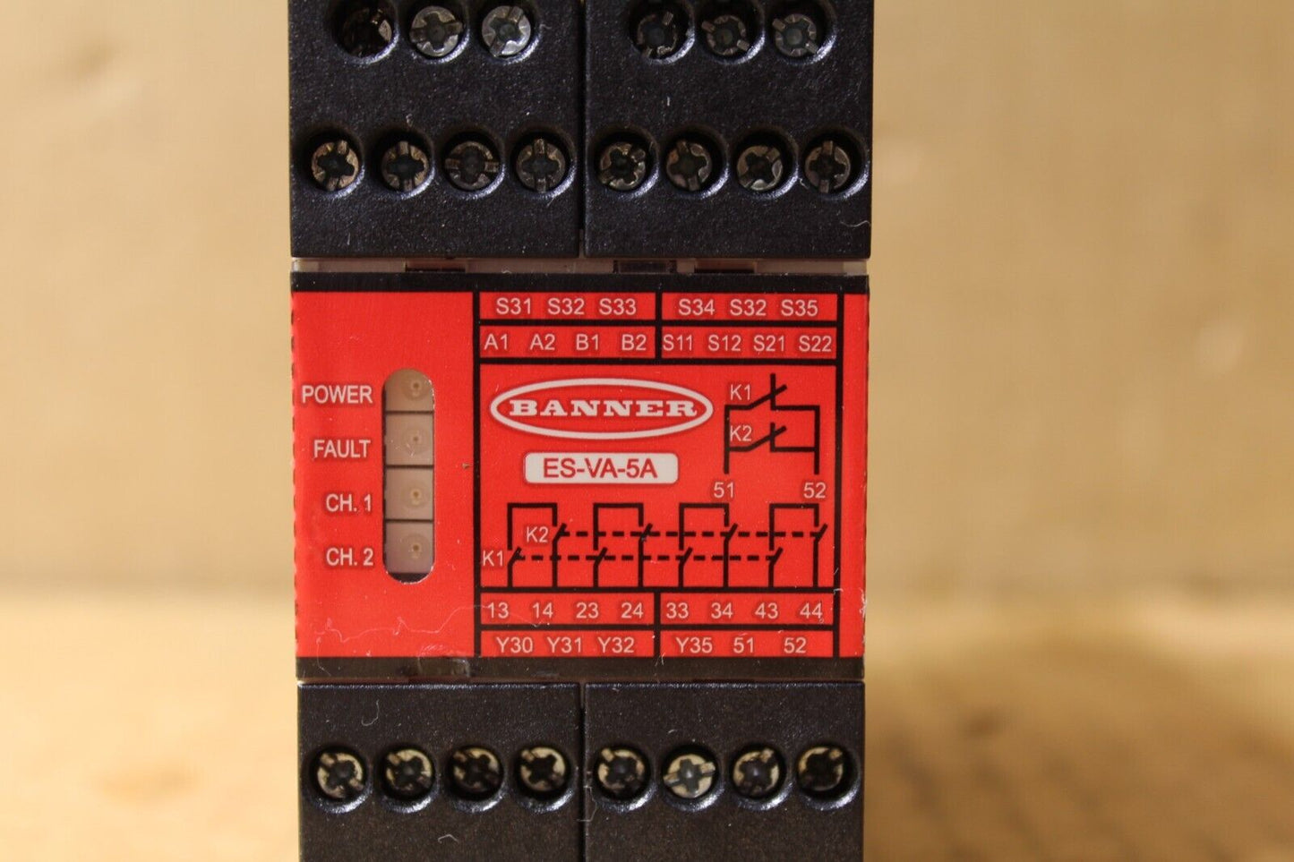Banner ES-VA-5A Industrial Controller Module