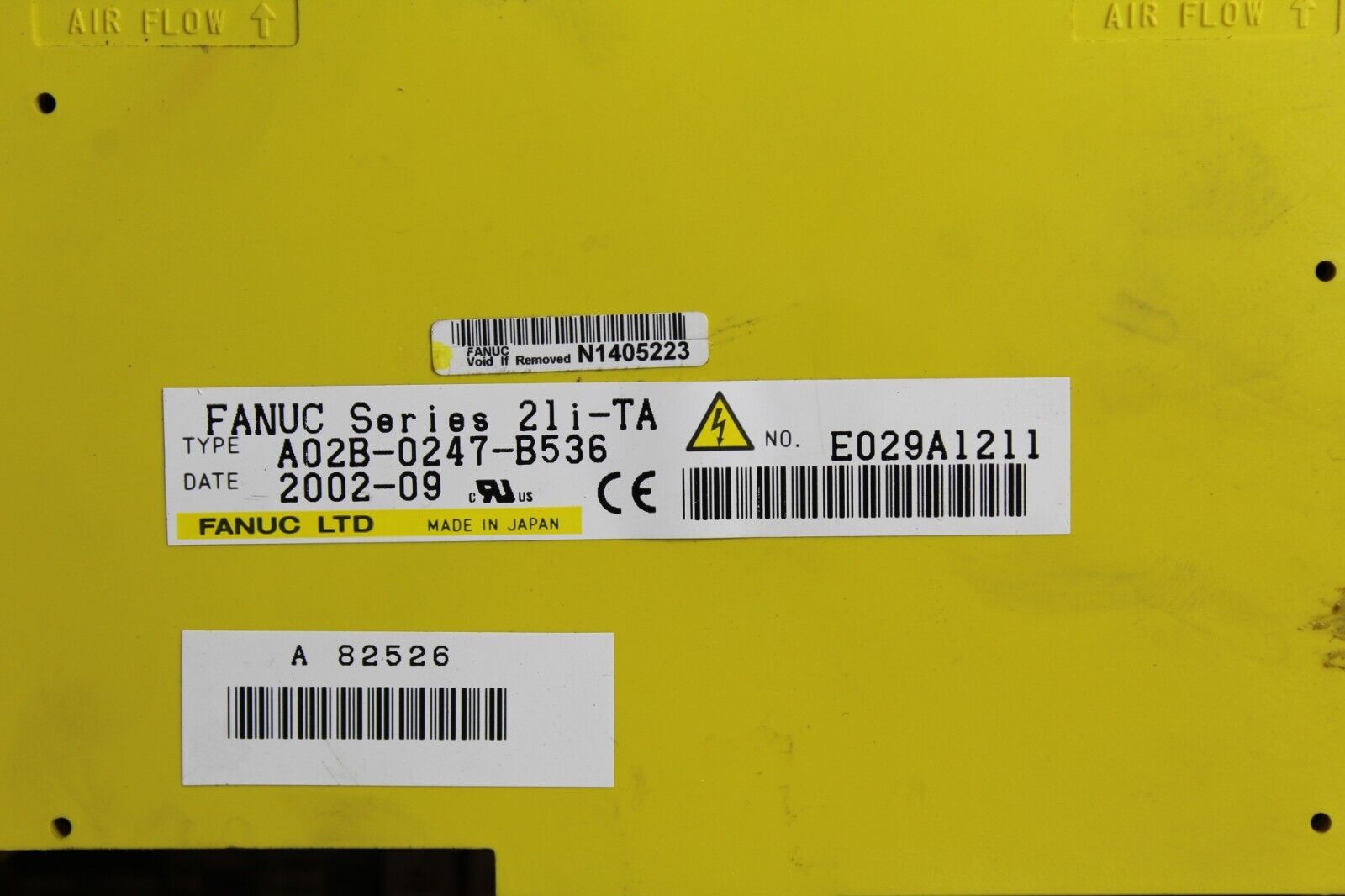 Fanuc 21i-TA A02B-0247-B536 LCD Panel